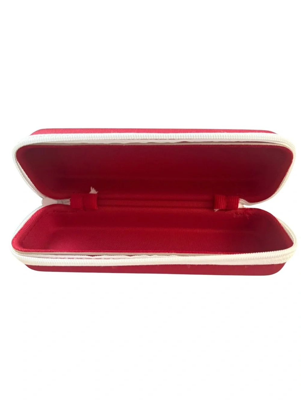 Converse Red Zippered Eyewear Case with Logo